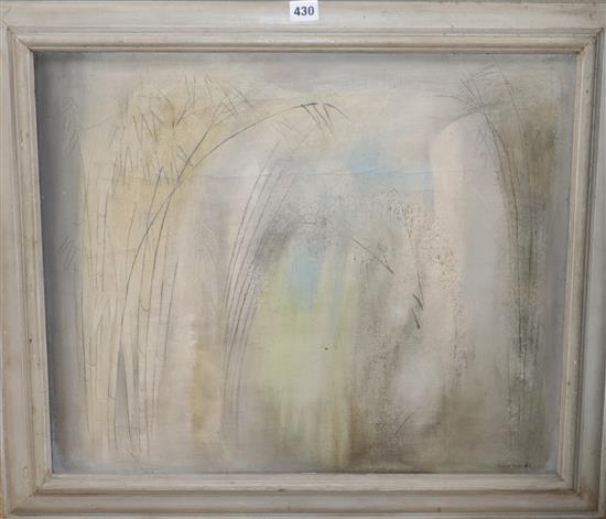 Billie Waters (1896-1979) oil on canvas, Bamboo in a mist, signed, 50 x 60cm